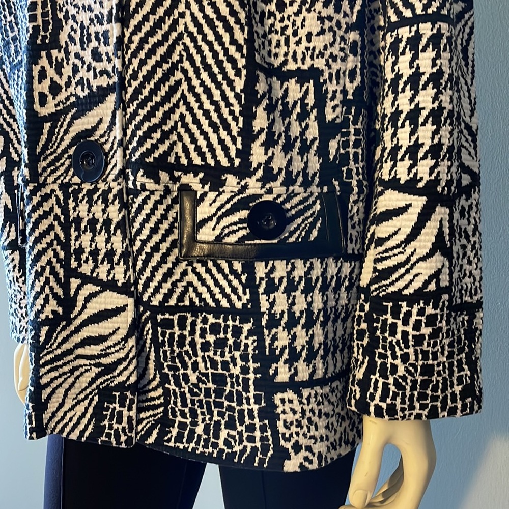 Jm Collection, Multi- Print Jacket - image 4